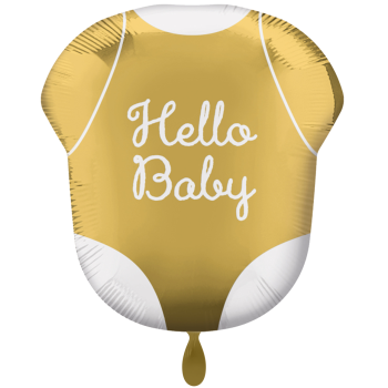 XXL Folienballon Body Hello Baby